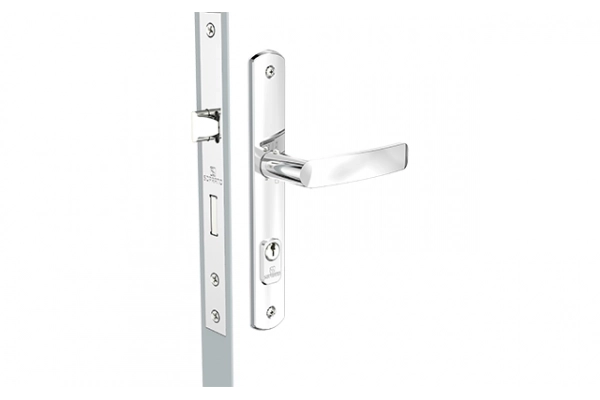 Fechadura Externa Perfil Estreito 27x53 ESP15 Cromado Pali - Soprano