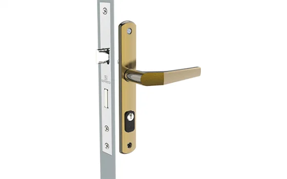 FECHADURA POPLINE RETA EXT ANTIQUE BRASS ESP15 20X53 PY45 - Soprano