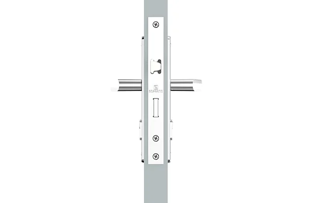FECHADURA POPLINE RETA EXT CROMADO ESP15 20X53 PY45 - Soprano
