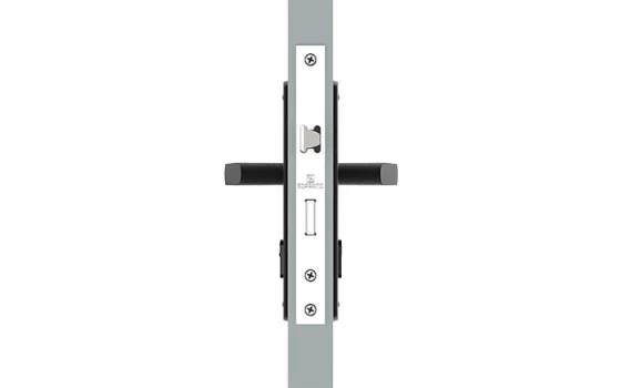 FECHADURA POPLINE RETA EXT PRETO FOSCO ESP15 20X53 PY45 - Soprano