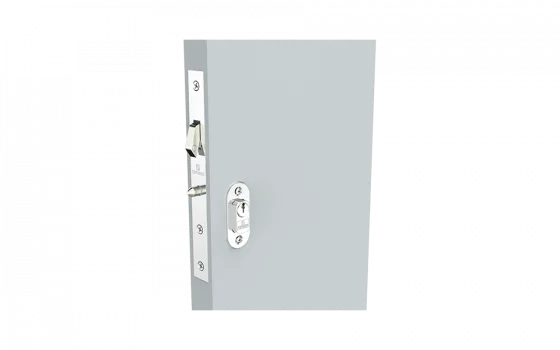 FECHADURA PORTA CORRER EXT CROMADO ROS37 BR29 PY50 - Soprano