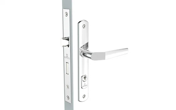 FECHADURA POPLINE RETA EXT CROMADO ESP15 27X53 PY45 - Soprano