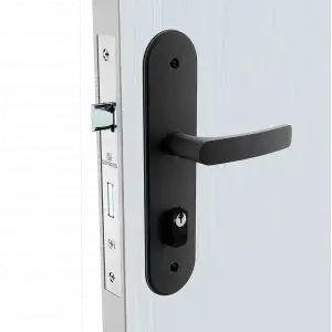 FECHADURA PALI RETA EXT PRETO FOSCO ESP43 40X53 PY53