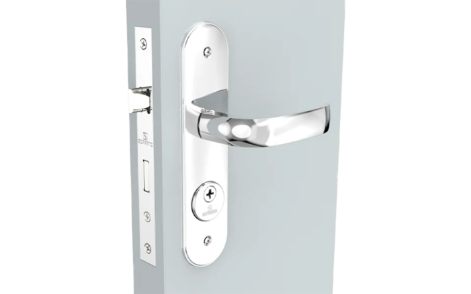 FECHADURA ICARO RETA EXT TETRA CROMADO ESP43 40X53 TS53 FECHADURA ICARO RETA EXT TETRA CROMADO ESP43 40X53 TS53