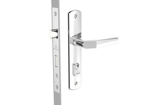 FECHADURA POPLINE RETA EXT CROMADO ESP26 40X53 PY45