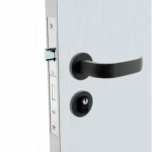 FECHADURA ICARO RETA EXT PRETO FOSCO ROS22 40X53 PY53