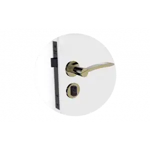 FECHADURA HORUS RETA EXT ANTIQUE BRASS ROS22 40X53 PY53
