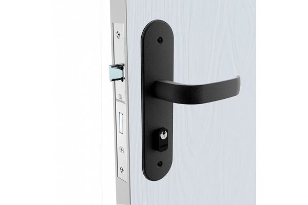 FECHADURA ICARO RETA EXT PRETO FOSCO ESP43 40X53 PY53