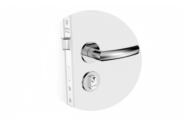 FECHADURA JURERE RETA EXT INOX ESC ROS22 40X53 PY53 FECHADURA JURERE RETA EXT INOX ESC ROS22 40X53 PY53