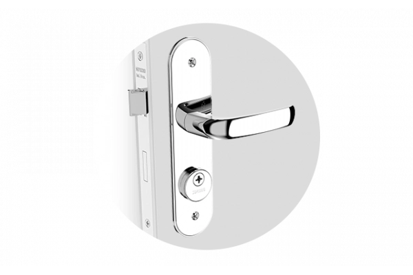 FECHADURA ICAROWAY RETA EXT TETRA CROM ESP43 40X53 TS53