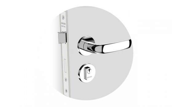 FECHADURA ICAROWAY RETA EXT CROMADO ROS22 40X53 PY53 - Soprano