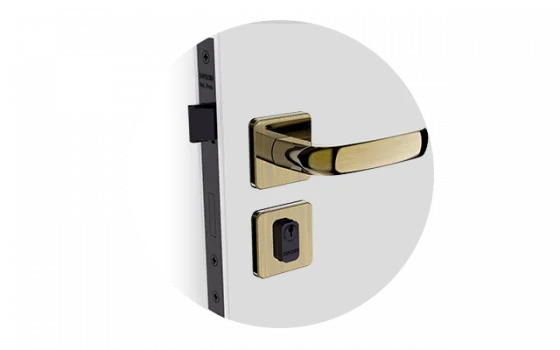 FECHADURA ICAROWAY RETA EXT ANTIQUE BRASS ROS24 40X53 PY53 - Soprano