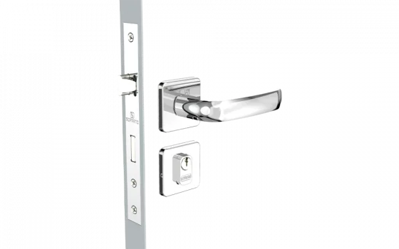 FECHADURA ICAROWAY RETA EXT CROMADO ROS24 40X53 PY53 - Soprano