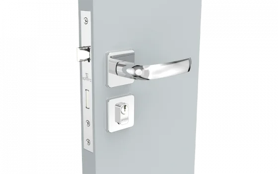 FECHADURA ICAROWAY RETA EXT CROMADO ROS24 40X53 PY53 - Soprano