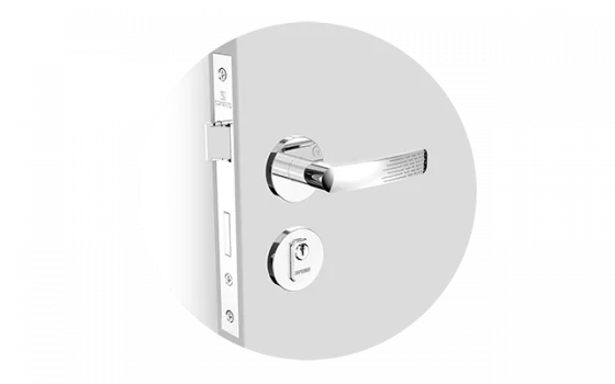 FECHADURA PALIWAY RETA EXT CROMADO ROS22 40X53 PY53 - Soprano