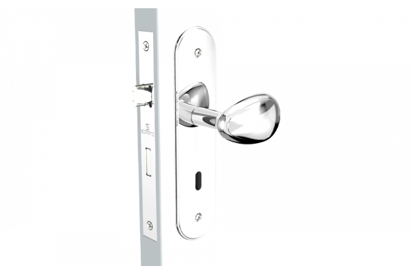 FECHADURA BORA GOLF INT CROMADO ESP43 40X53