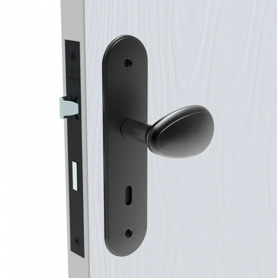 FECHADURA BORA GOLF INT PRETO FOSCO ESP43 40X53 - Soprano