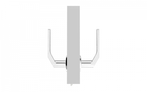FECHADURA POPLINE RETA INT CROMADO ESP26 40X53 - Soprano