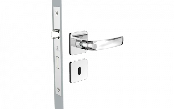 FECHADURA ICAROWAY RETA INT CROMADO ROS24 40X53 - Soprano