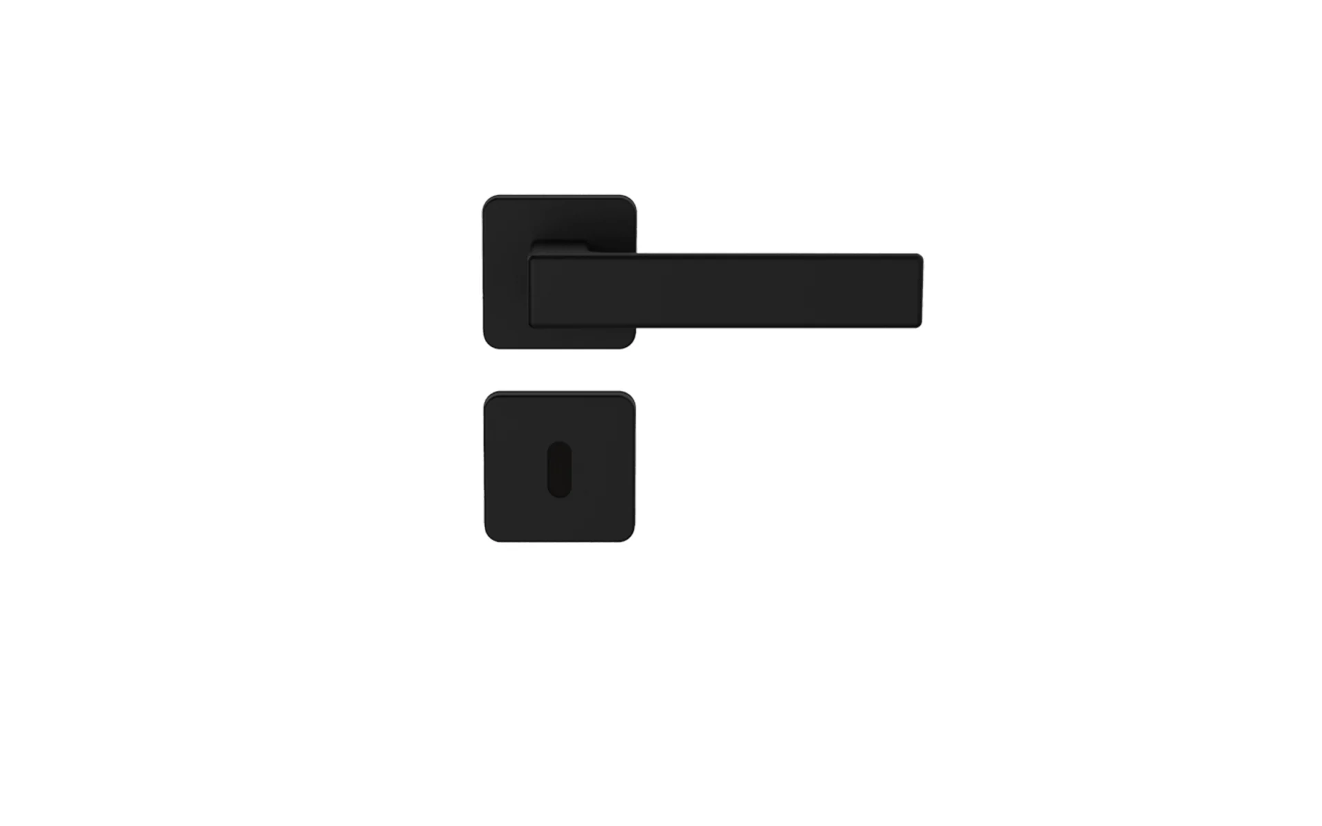 FECHADURA JUNO INT PRETO FOSCO ROS24 40X53 - Soprano