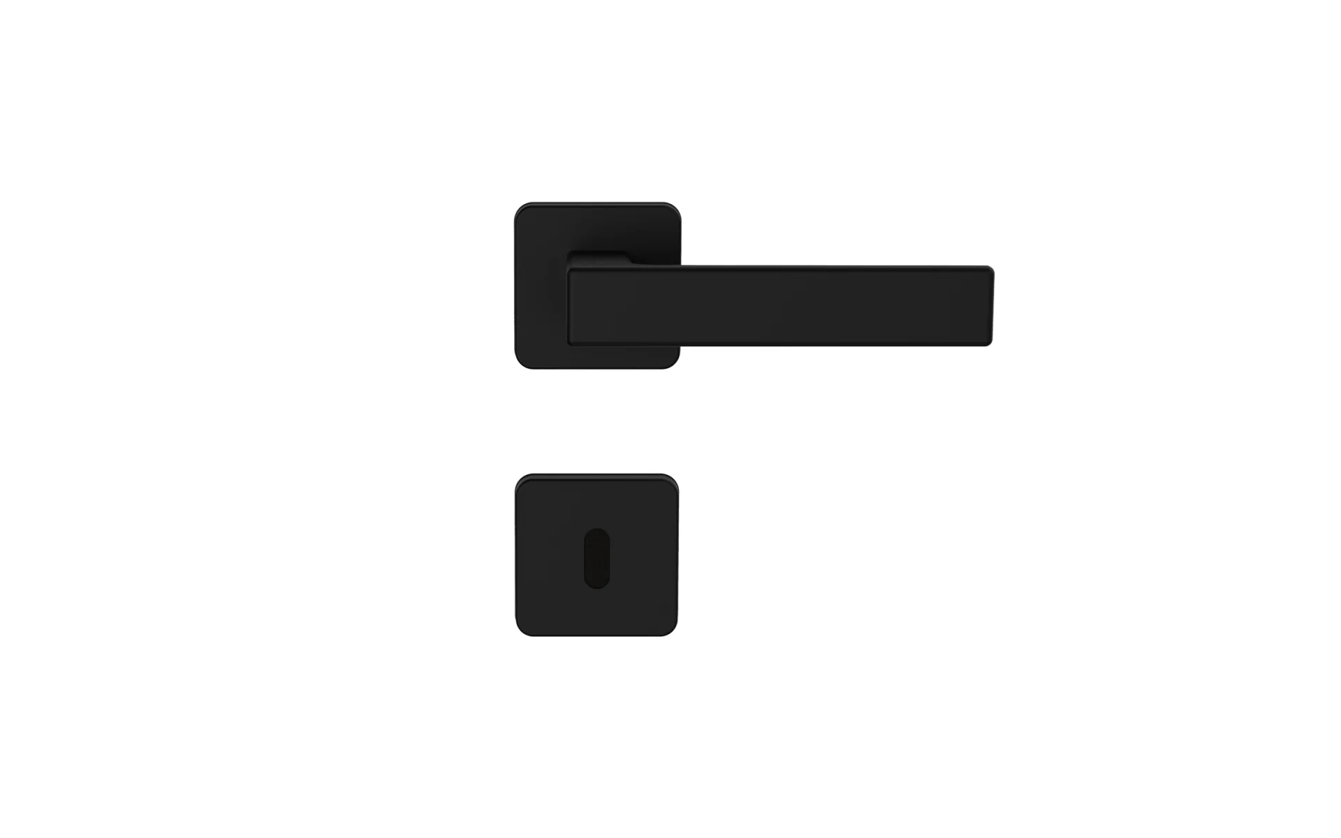 FECHADURA JUNO INT PRETO FOSCO ROS24 55X70 - Soprano