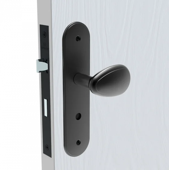 FECHADURA BORA GOLF BAN PRETO FOSCO ESP43 40X53 - Soprano