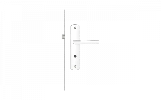 FECHADURA POPLINE RETA BAN CROMADO ESP26 40X53