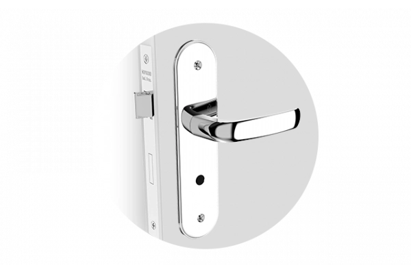 FECHADURA ICAROWAY RETA BAN CROMADO ESP43 40X53