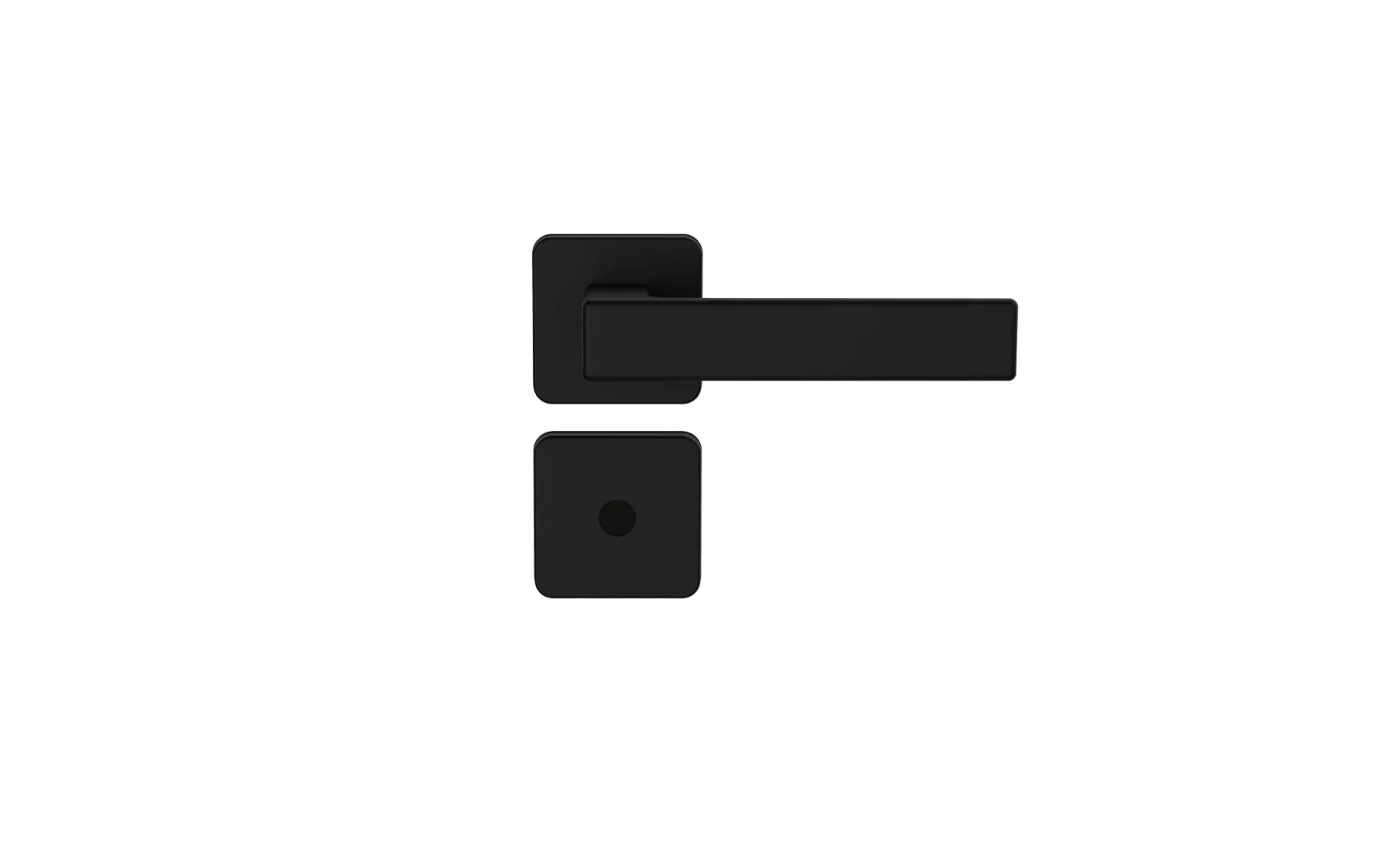 FECHADURA JUNO BAN PRETO FOSCO ROS24 40X53 - Soprano