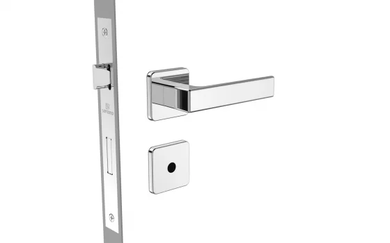 FECHADURA JUNO BAN CROMADO POL ROS24 55X70 - Soprano