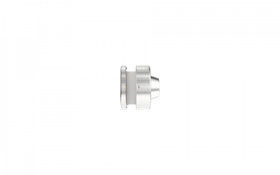 FECHADURA PRESSAO VIDRO PIVOTANTE VV 056 PK INOX ESCOVADO - Soprano