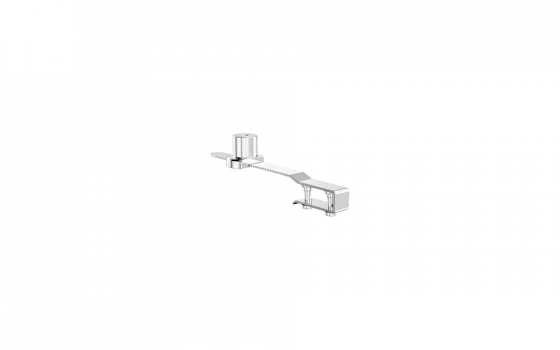 FECHADURA VITRINE 160MM CROMADO - Soprano