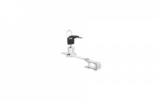 FECHADURA VITRINE 160MM CROMADO - Soprano