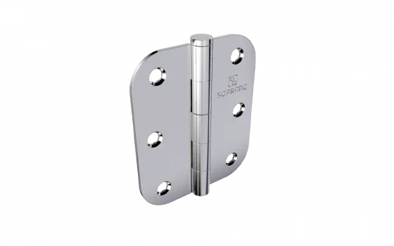 DOBRADICA MEDIA 3X2.1/2 INOX P S/ANEL RED PINO CHATO - Soprano