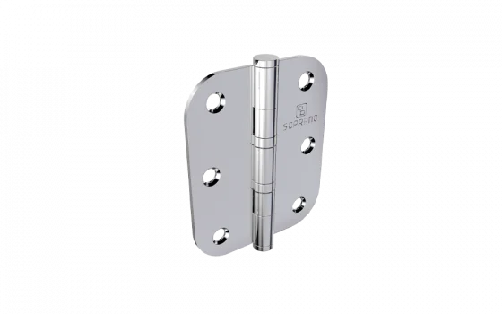 DOBRADICA MEDIA 3X2.1/2 INOX P C/ANEL RED PINO CHATO - Soprano