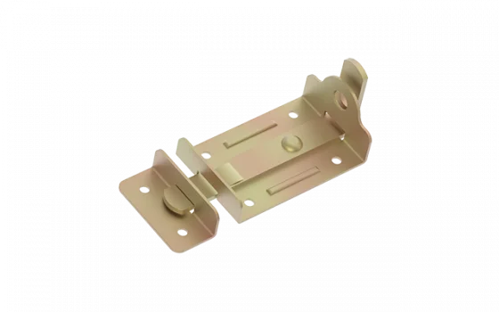 FECHO PORTAO 113MM ZINC AMARELO - Soprano