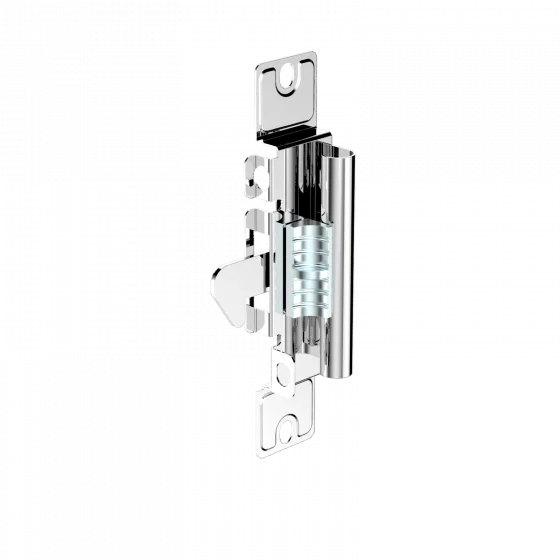 FECHO AUTOMAT SOBR MACHO 96MM DIR C/ PORTA CADEADO INOX POL - Soprano