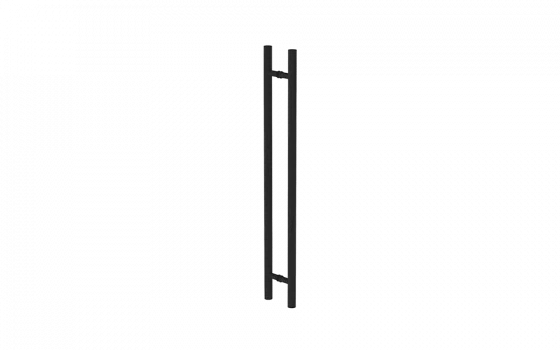 PUXADOR DUPLO PISA RED 32X800MM INOX 201 PRETO - Soprano