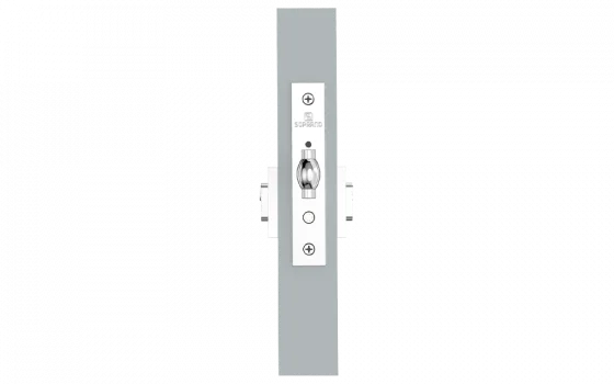 FECHADURA PIVOTANTE C/REGULAGEM EXT CROM ROS34 BR45 PK65 - Soprano