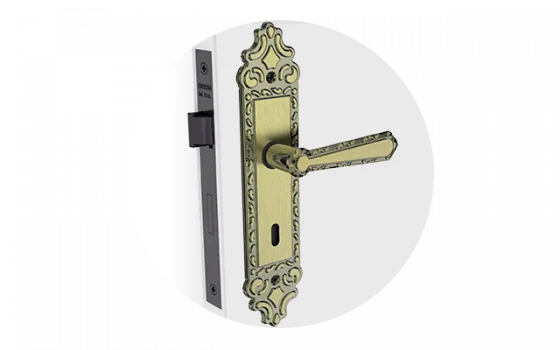 FECHADURA VENEZA RETA INT COLONIAL ESP17 40X53