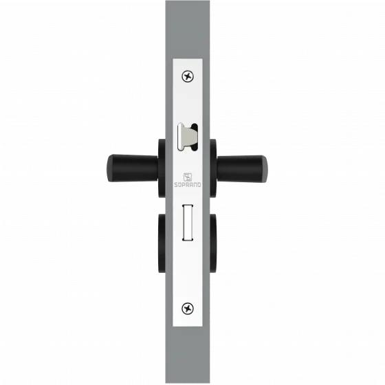 FECHADURA IPANEMA RETA BAN PRETO ROS23 40X53 - Soprano