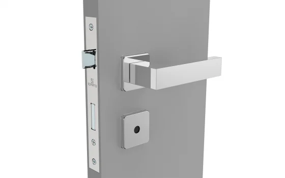 FECHADURA BALI RETA BAN INOX POLIDO ROS24 55X70 - Soprano