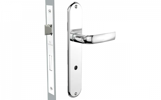 FECHADURA ICAROWAY RETA BAN CROMADO ESP19 55X70 - Soprano