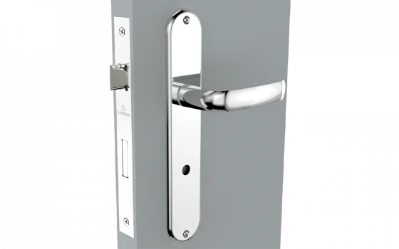 FECHADURA ICAROWAY RETA BAN CROMADO ESP19 55X70 - Soprano