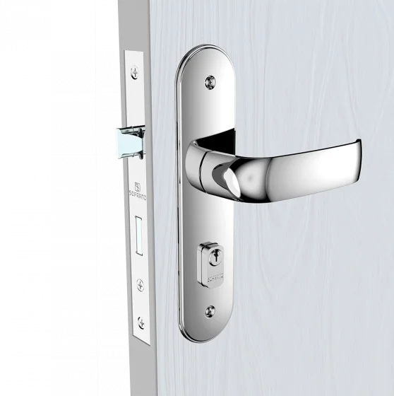 FECHADURA GRAND ICARO EXT CROMADO POL ESP43 40X53PY53