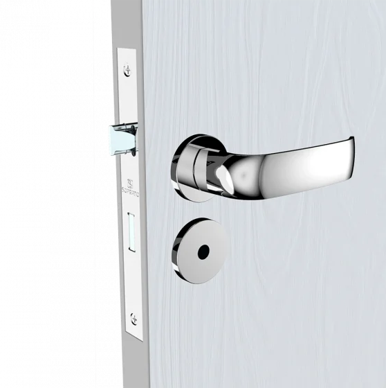 FECHADURA GRAND ICARO BAN CROMADO POL ROS22 40X53 - Soprano