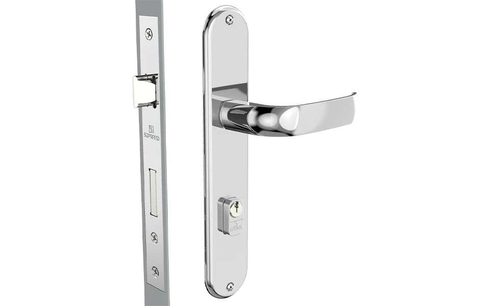 FECHADURA ICARO RETA EXT CROMADO ESP19 55X70 PY53 FECHADURA ICARO RETA EXT CROMADO ESP19 55X70 PY53