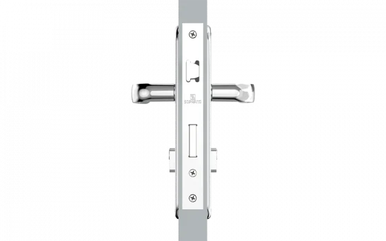 FECHADURA ICARO RETA EXT CROMADO ESP19 55X70 PY53 - Soprano