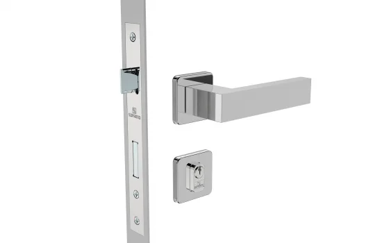 FECHADURA BALI RETA EXT INOX POLIDO ROS24 55X70 PY53 - Soprano