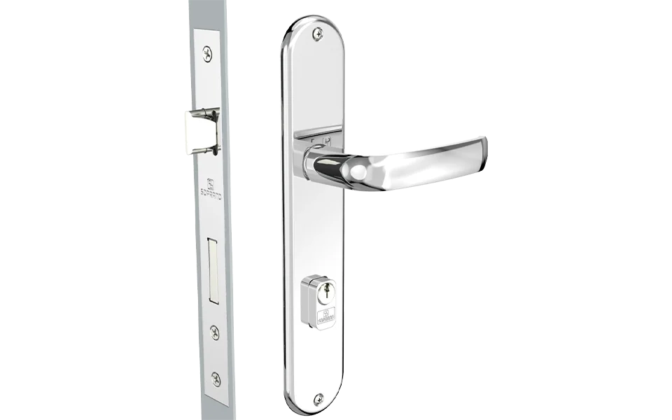 FECHADURA ICAROWAY RETA EXT CROMADO ESP19 55X70 PY53 FECHADURA ICAROWAY RETA EXT CROMADO ESP19 55X70 PY53